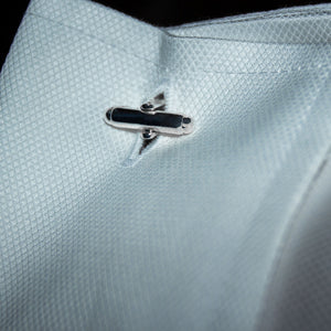Pink Pearl & Sterling Silver Cufflinks